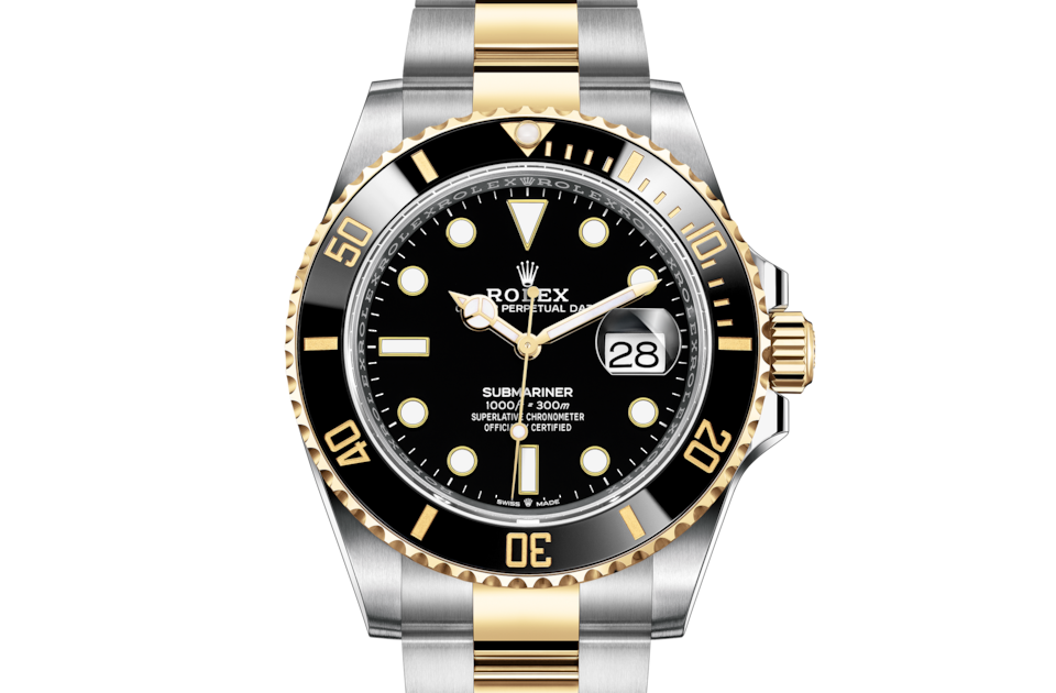 Rolex Submariner Date Oyster 41 mm Oystersteel and yellow gold Black dial M126613LN-0002