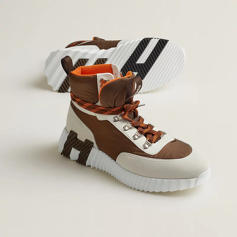 HERMES Klimb Sneakers Brown Sports Shoes