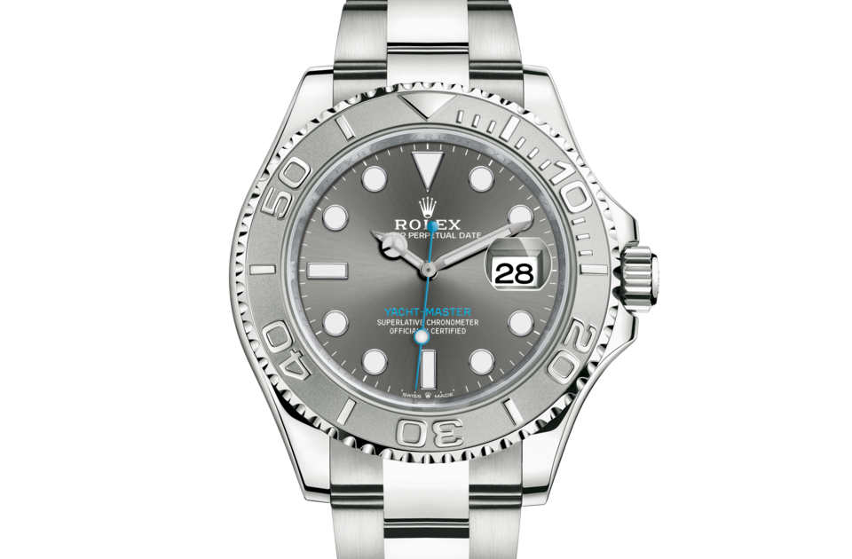 Rolex Yacht-Master 40 Oyster 40 mm Oystersteel and platinum Slate dial M126622-0001