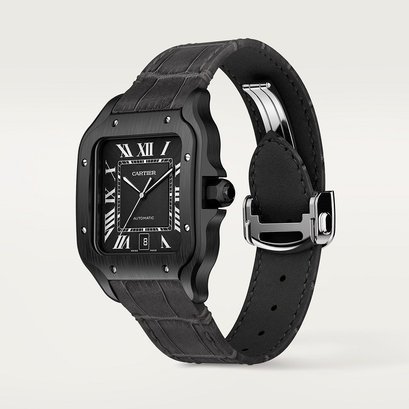 Santos de Cartier watch Large model steel ADLC CRWSSA0039