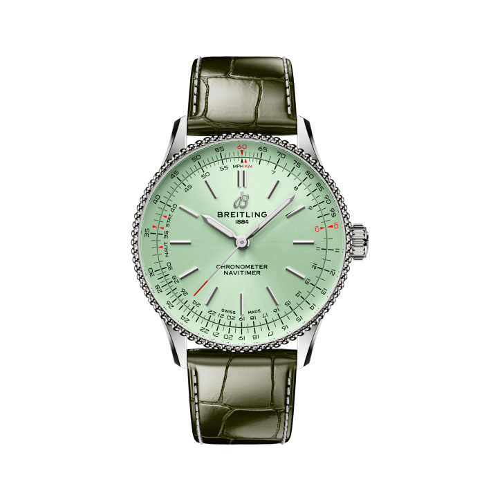 Breitling Navitimer Automatic 36 Stainless steel Mint green A17327361L1P1