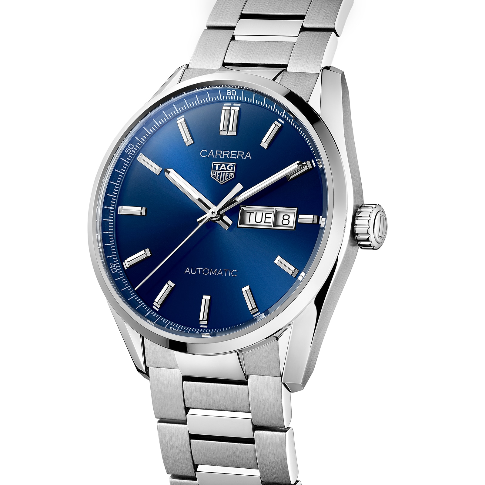 TAG Heuer Carrera Three Hand 41mm Automatic Mens Watch WBN2012.BA0640