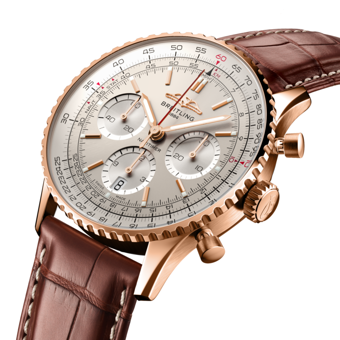 Breitling Navitimer B01 Chronograph 41 18k red gold Cream RB0139211G1P1