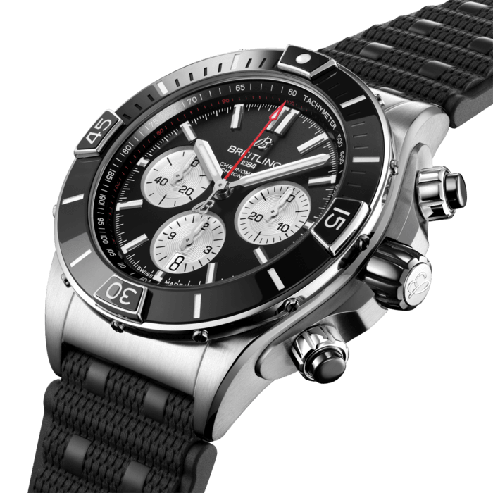 Breitling Super Chronomat B01 44 Stainless steel Black AB0136251B1S1