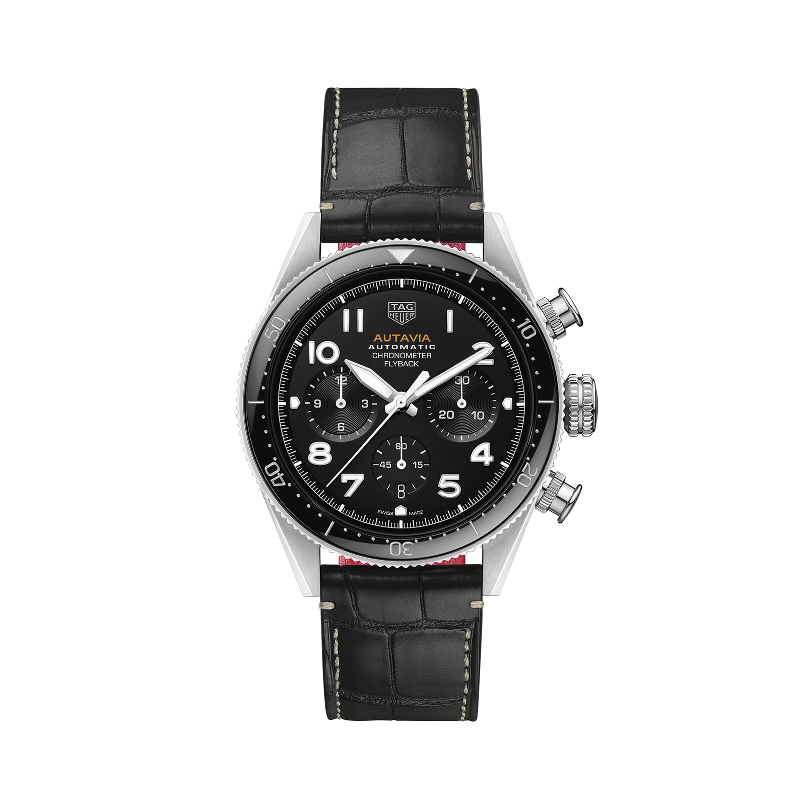 TAG Heuer Autavia Flyback Chronometer 42mm Mens Watch CBE511A.FC8279