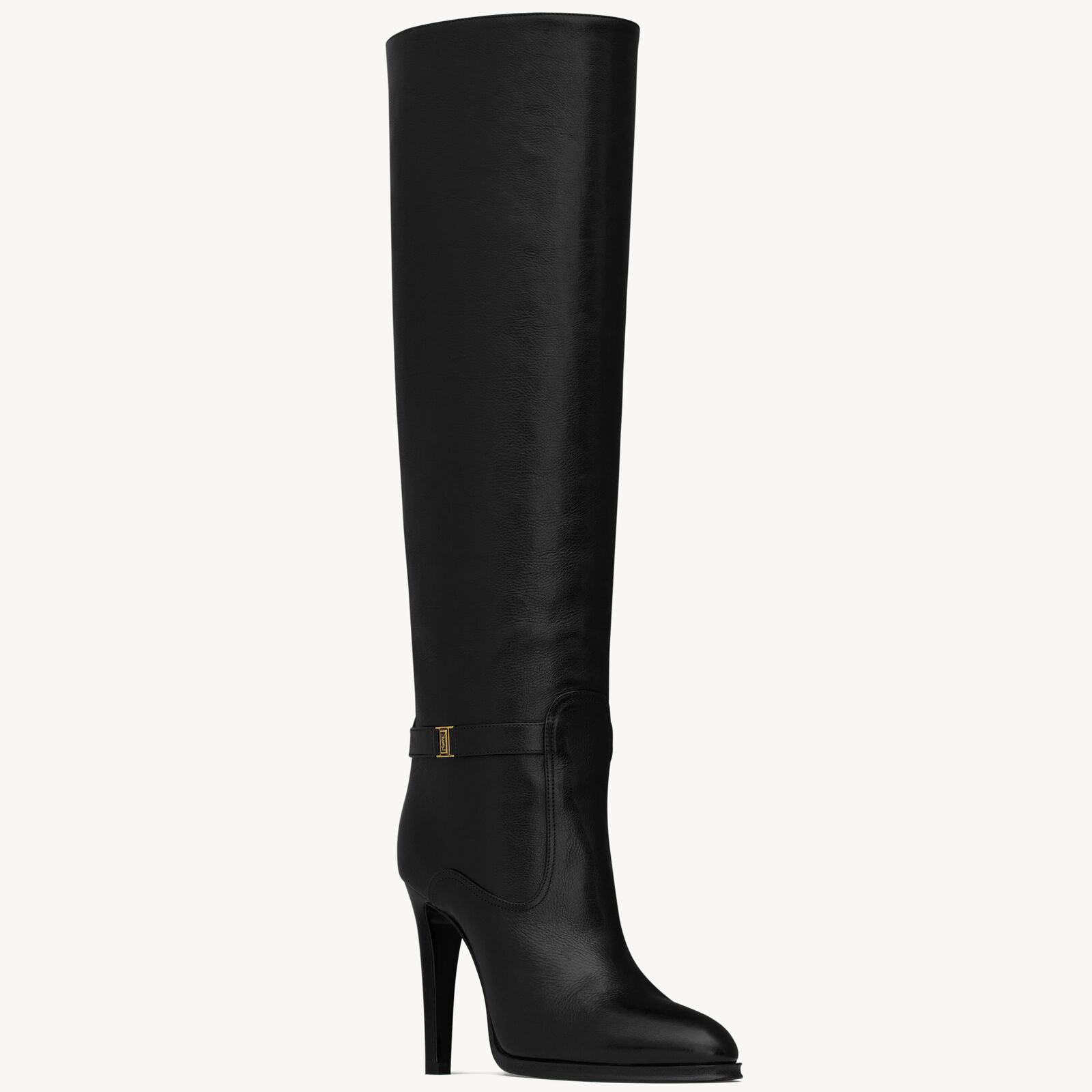 Yves Saint Laurent Black leather boots