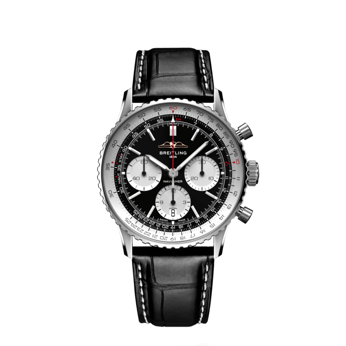 Breitling Navitimer B01 Chronograph 41 Stainless steel Black AB0139211B1P1