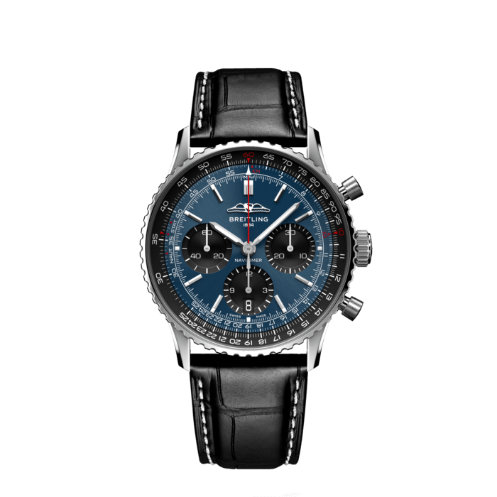 Breitling Navitimer B01 Chronograph 41 Stainless steel Blue AB0139241C1P1