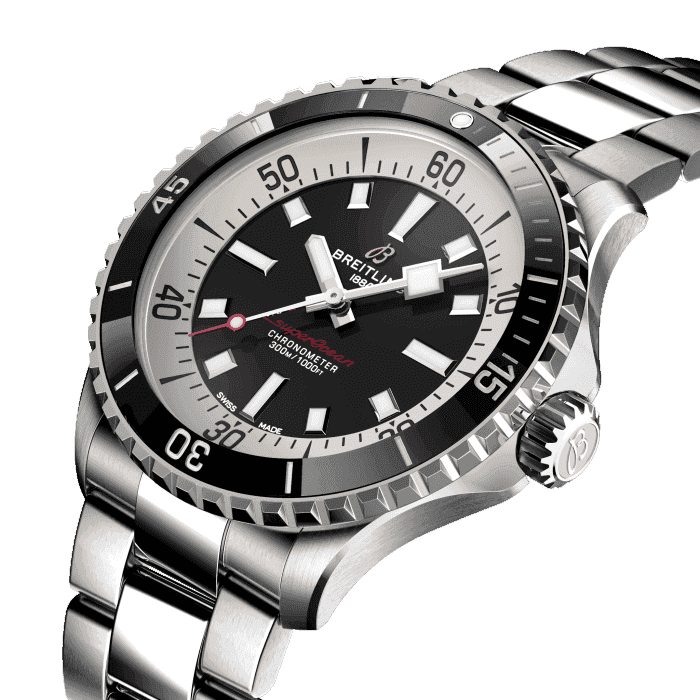 Breitling Superocean Automatic 44 Stainless steel Black A17376211B1A1