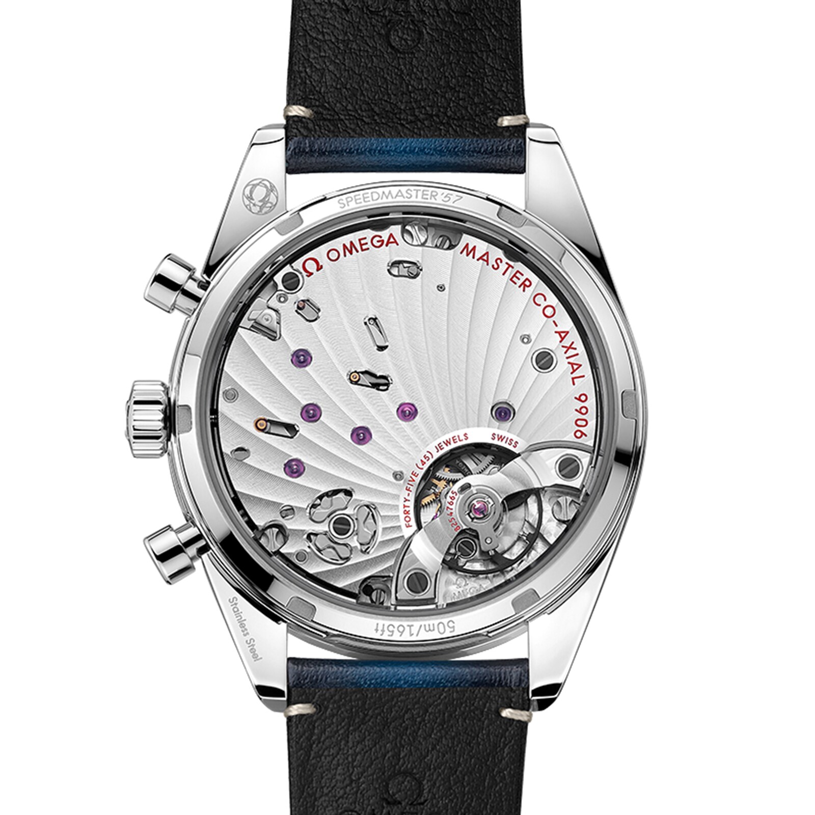 Omega Speedmaster 57 Co Axial Master Chronometer Chronograph 40.5mm Mens Watch Blue O33212415103001