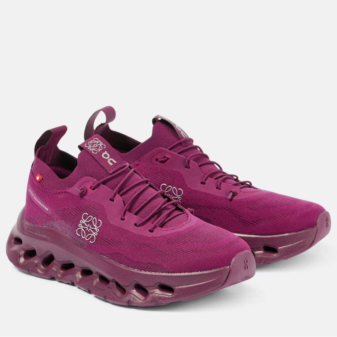 LOEWE Purple Sneakers