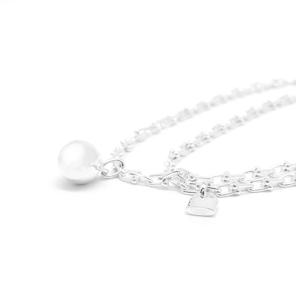 TIFFANY&Co. Hardware Small Wrap Necklace