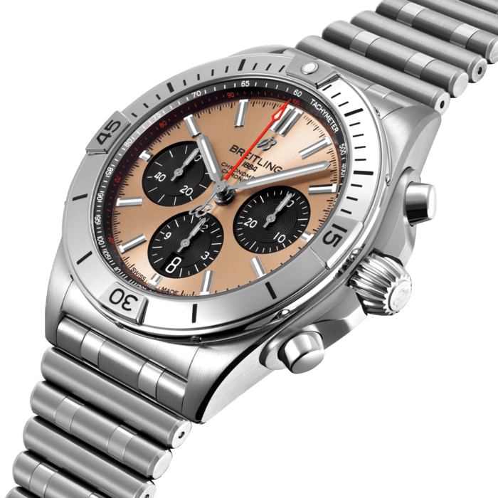 Breitling Chronomat B01 42 Stainless steel Copper AB0134101K1A1