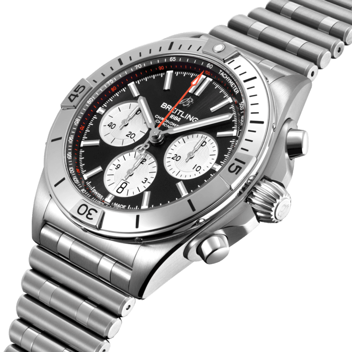 Breitling Chronomat B01 42 Stainless steel Black AB0134101B1A1