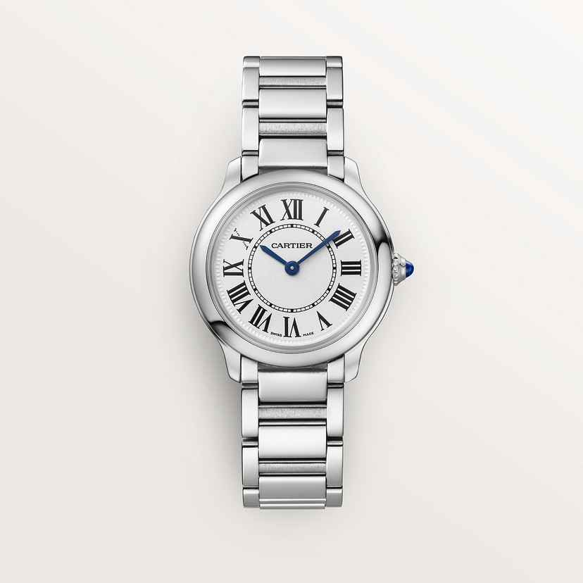 Ronde Must de Cartier watch 29 mm quartz movement steel CRWSRN0033