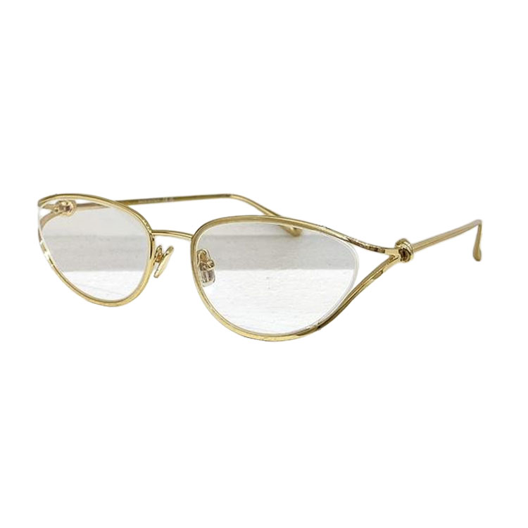 Bottega Veneta glasses silver/gold/grey silver/black gold/rose gold/brown/green color Size 57口19-130