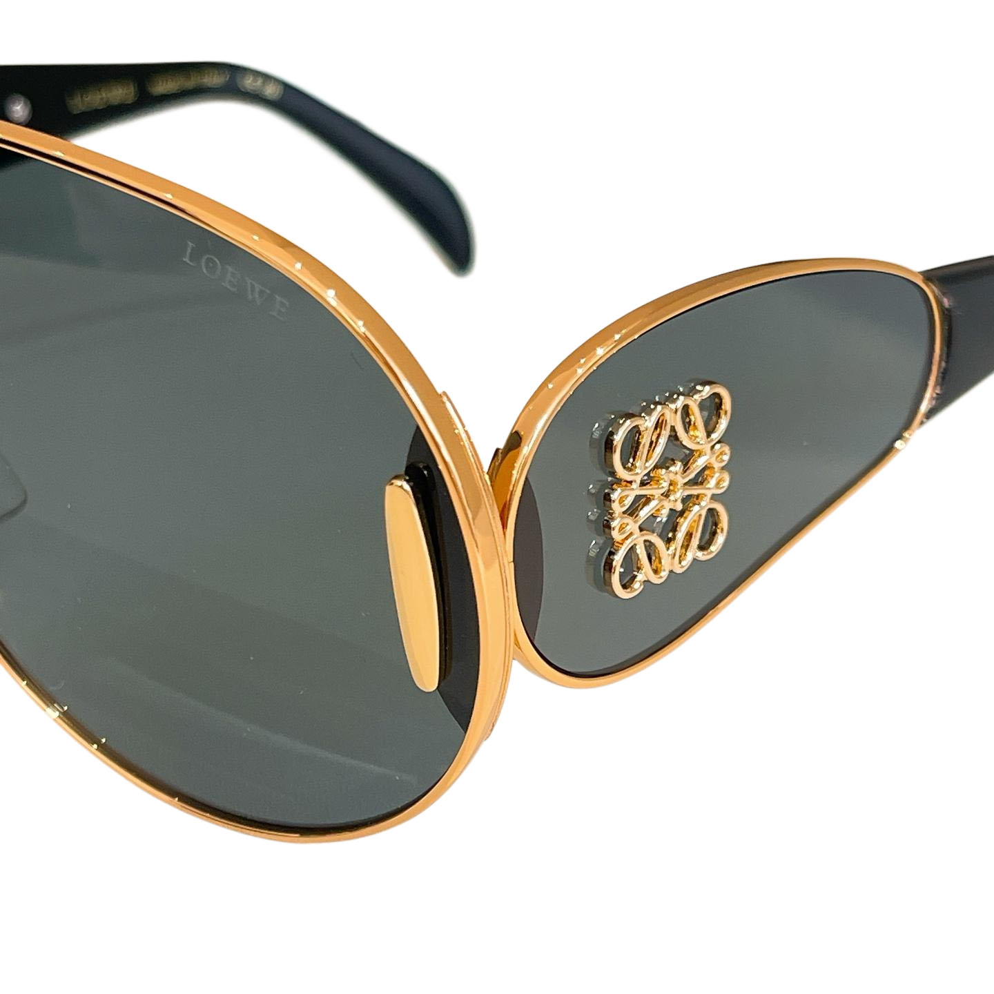 Loewe Mask glasses black/blue/gradient blue/leopard brown/red/purple white color Size 140口0-142