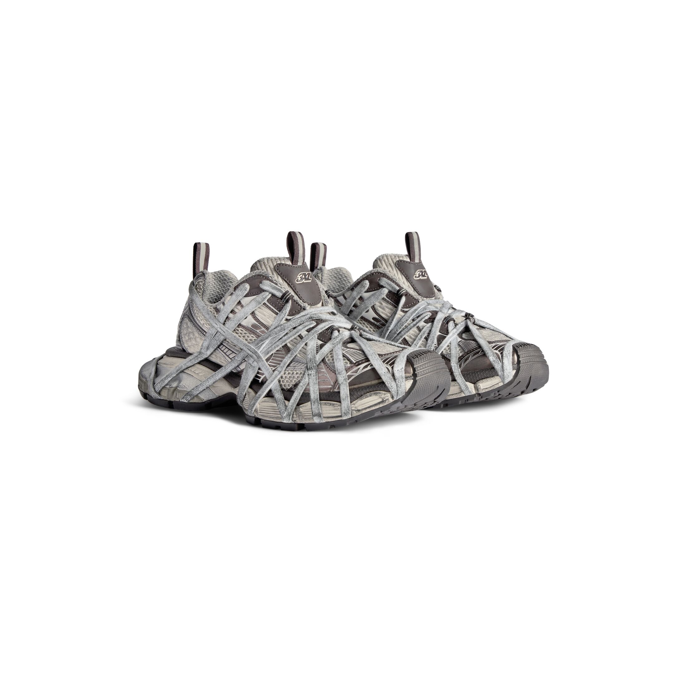 BALENCIAGA 3XL Low state gray sports shoes life casual shoes Sneakers