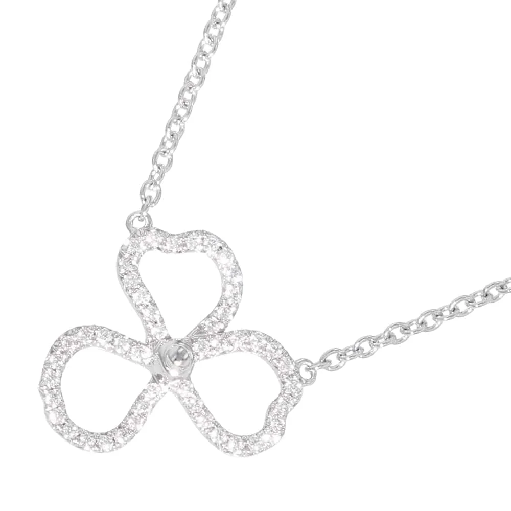 TIFFANY&Co. Paper flower Necklace