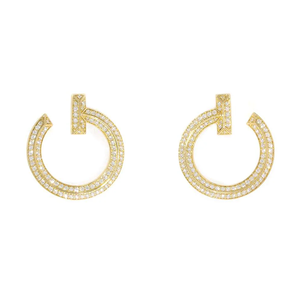 TIFFANY&Co. T One Open Hoop Earrings