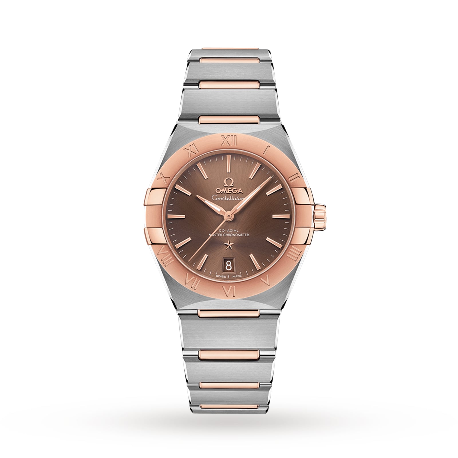 Omega Constellation Co Axial 36mm Mens Watch Brown O13120362013001