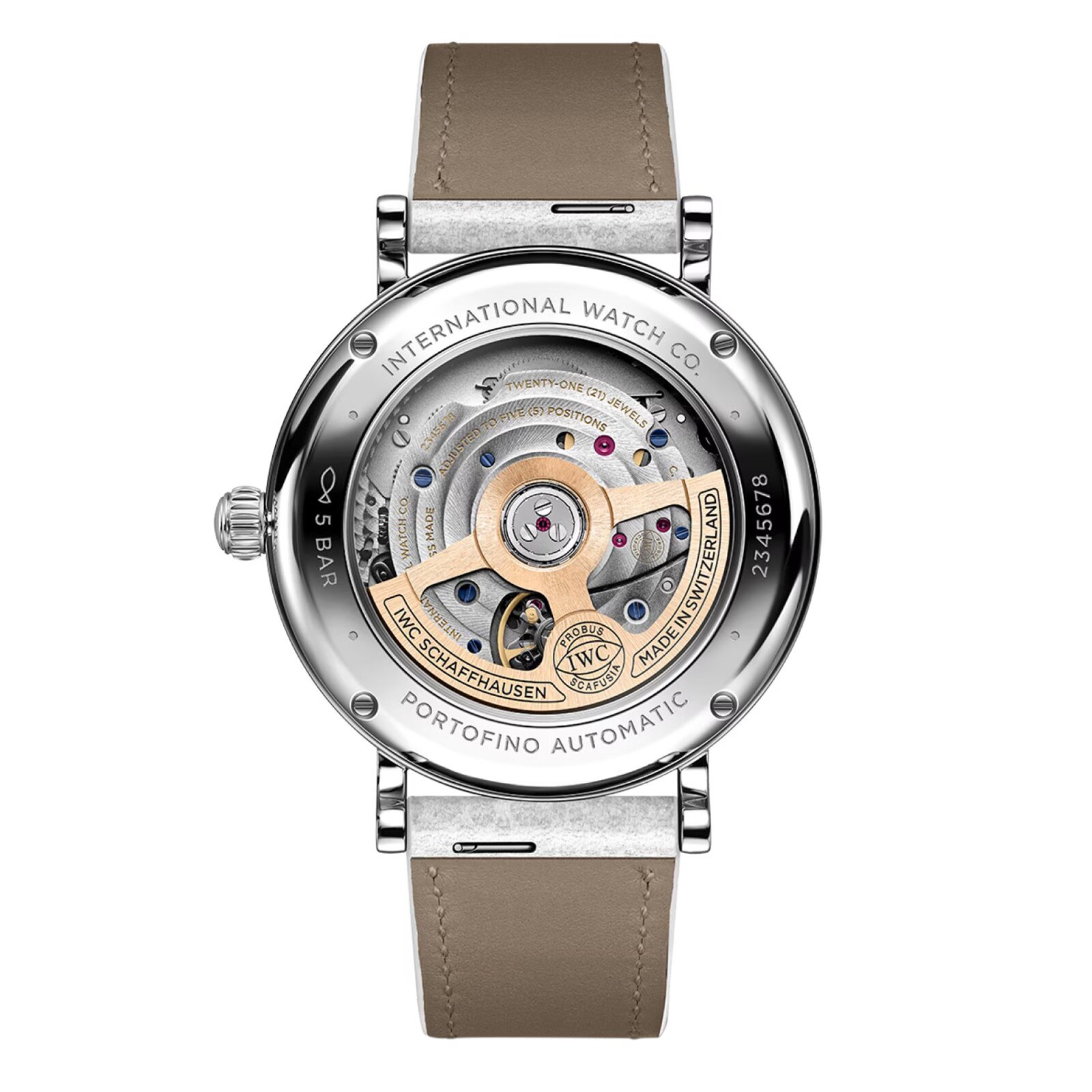 IWC Portofino Automatic 37mm Ladies Watch Black IW458611