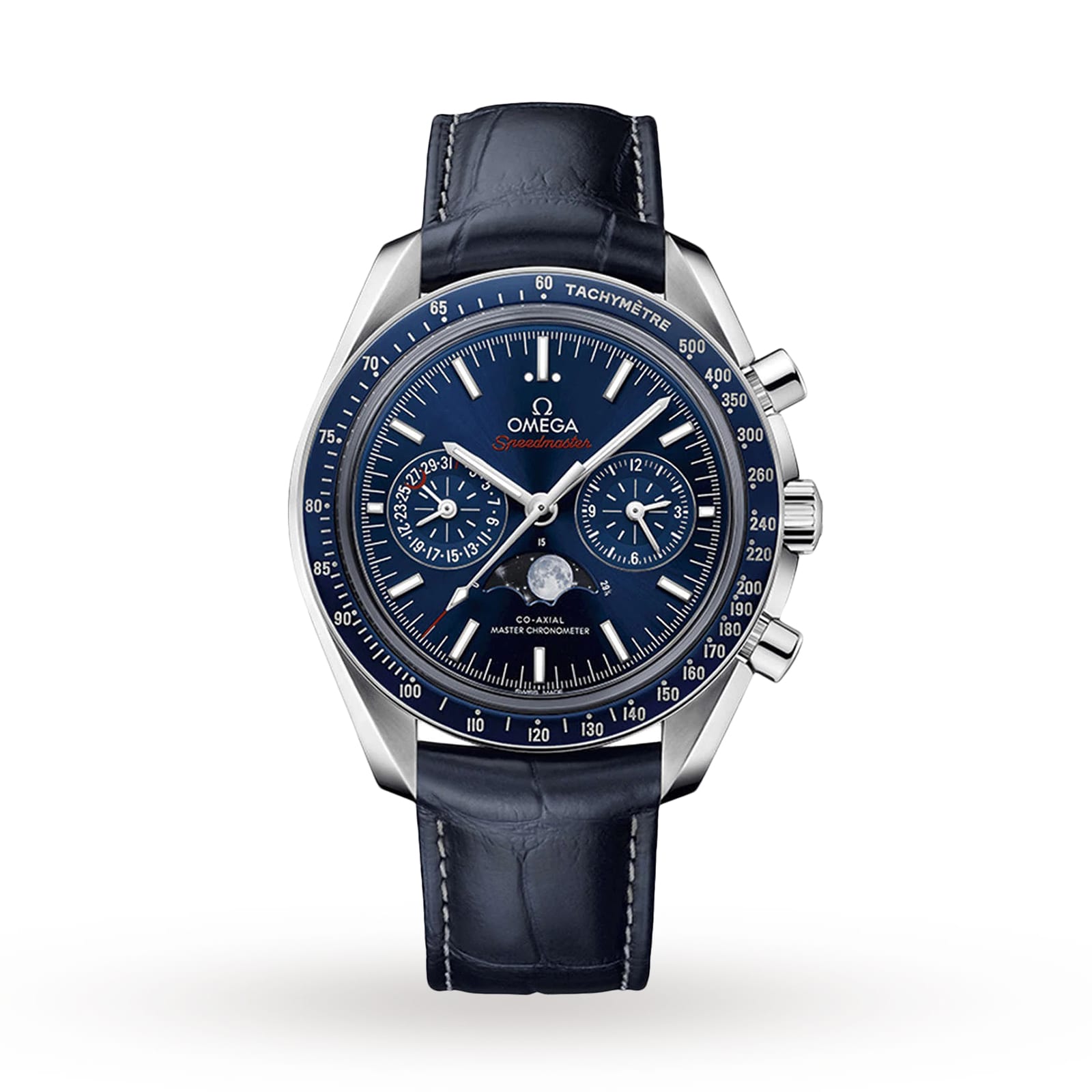 Omega Speedmaster Moonphase Co Axial Master Chronometer Chronograph Mens Watch O30433445203001