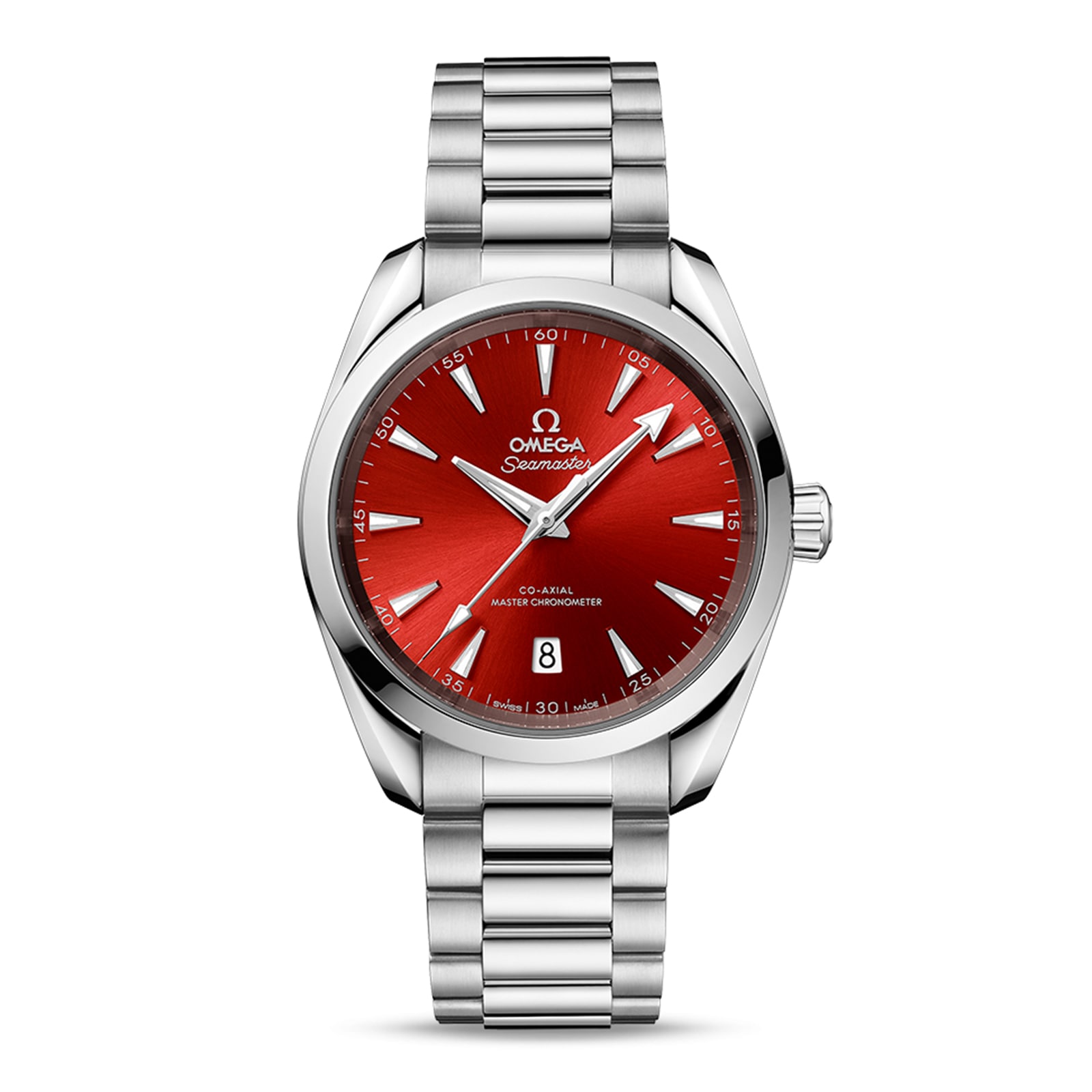 Omega Seamaster Aqua Terra 150m Co Axial Master Chronometer 38mm Unisex Watch Red O22010382013003