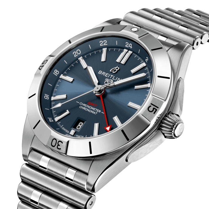 Breitling Chronomat Automatic GMT 40 Stainless steel Blue A32398101C1A1