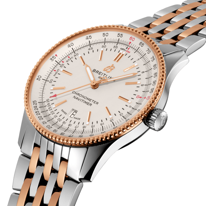 Breitling Navitimer Automatic 41 Stainless steel 18k red gold Cream U17326211G1U1