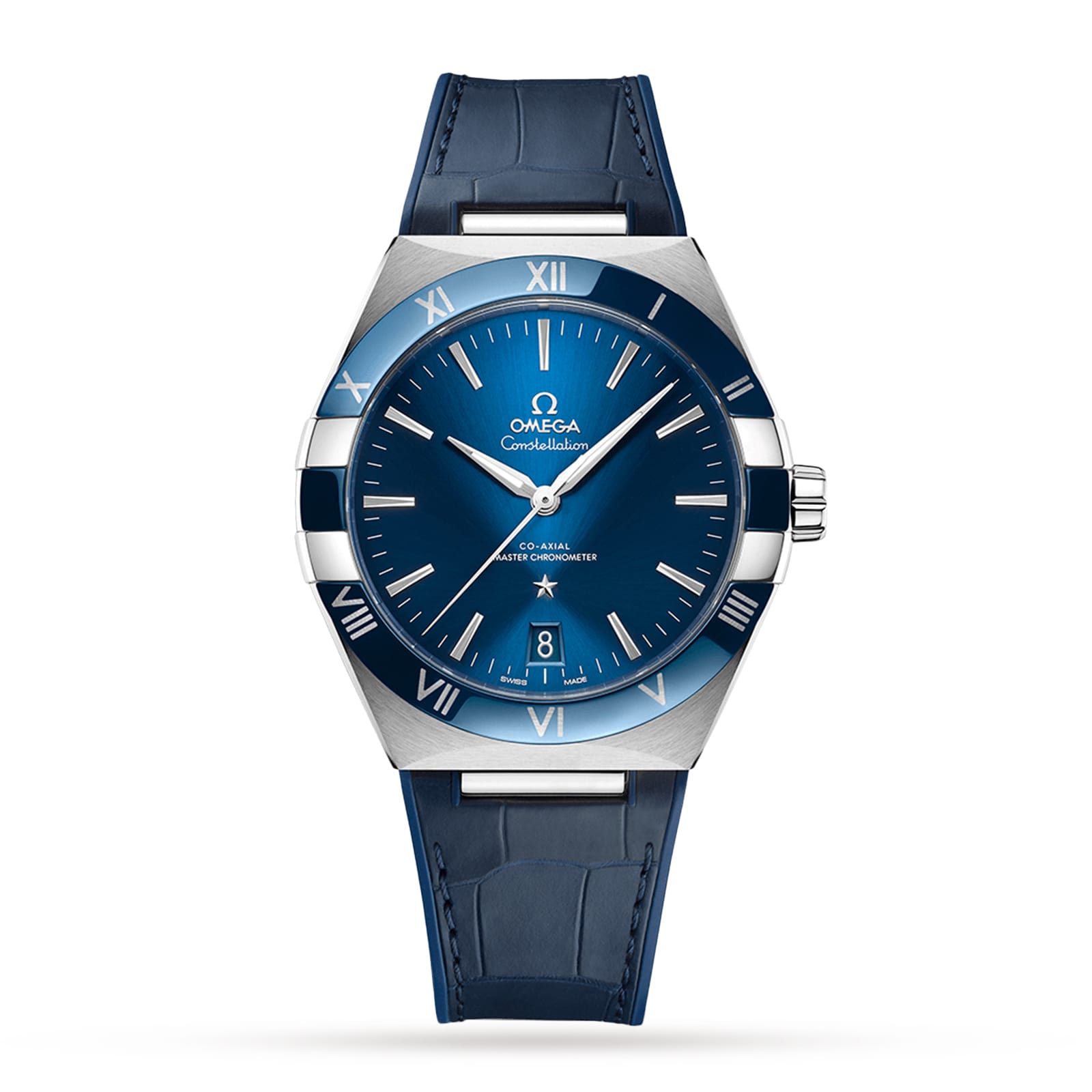 Omega Constellation Co Axial Master Chronometer 41mm Mens Watch Blue O13133412103001