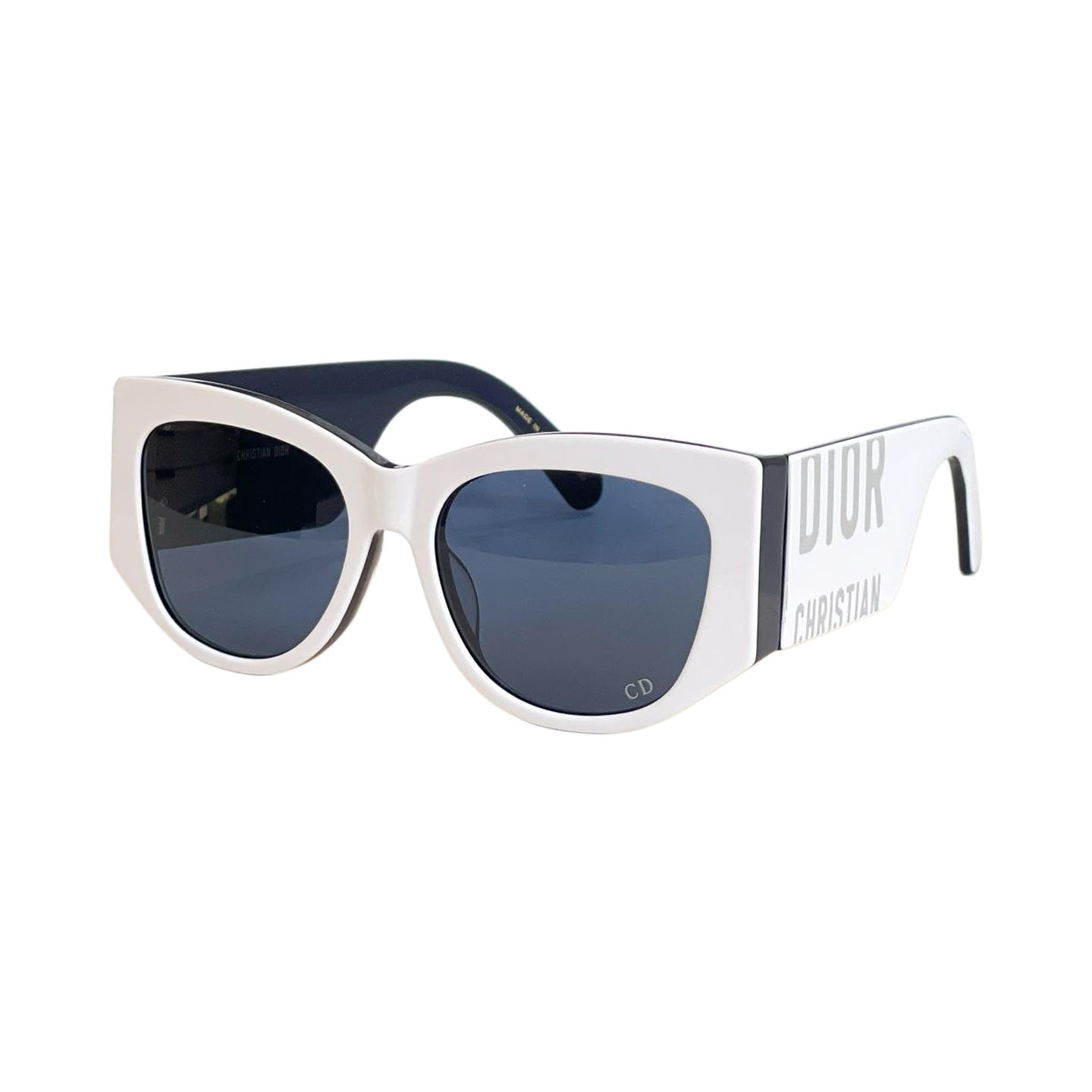 DIOR glasses black white/white/black gold/leopard brown/beige/pink color Size 56口18-145