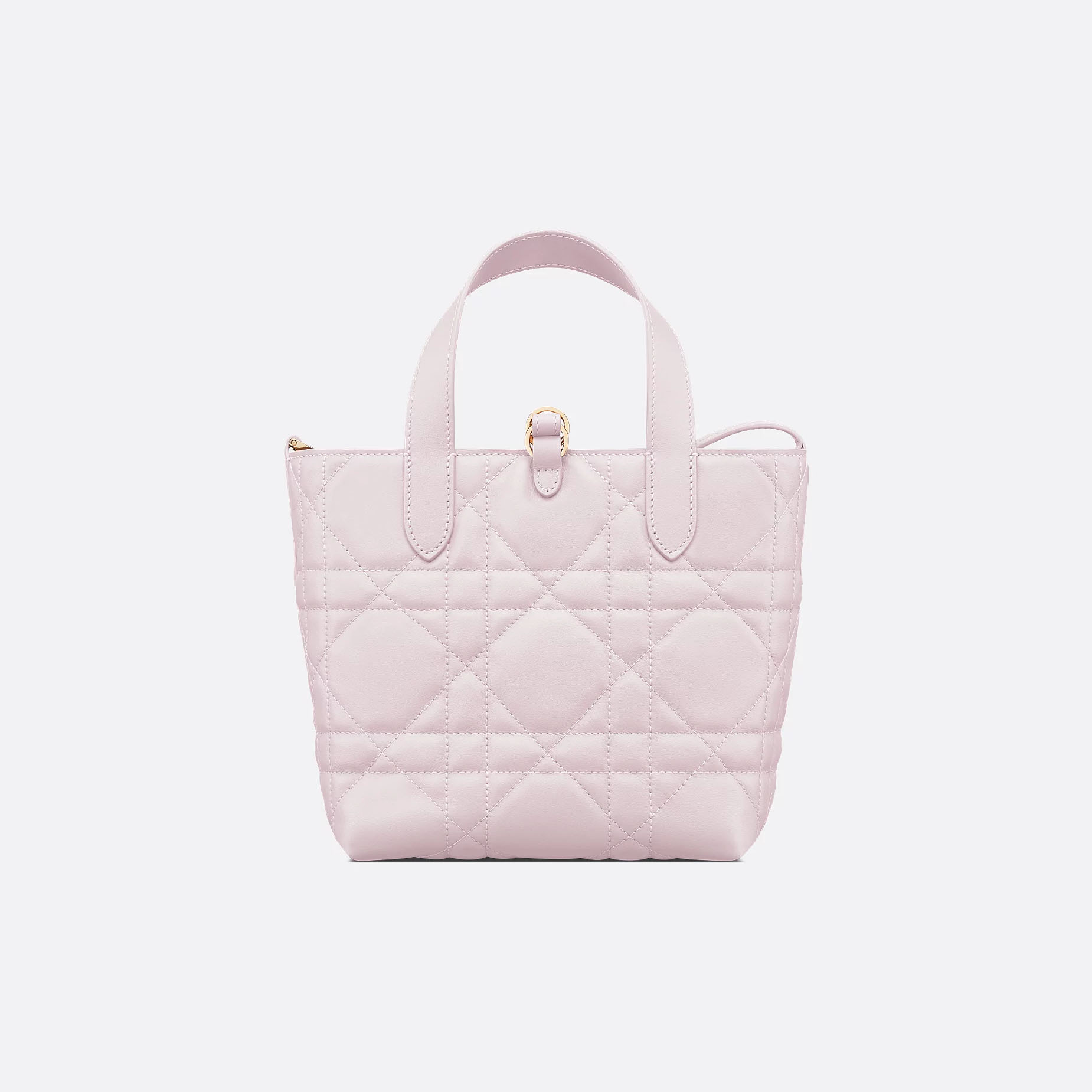 Dior Toujours Pink 18.5x18.5x12cm Crossbody Bags Calfskin Leather Top-Handle Bags