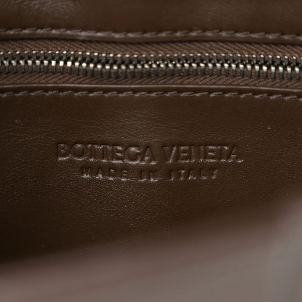 Bottega Veneta Maxi Intrecciato Cassette Crossbody Bag Oxblood Lambskin Leather