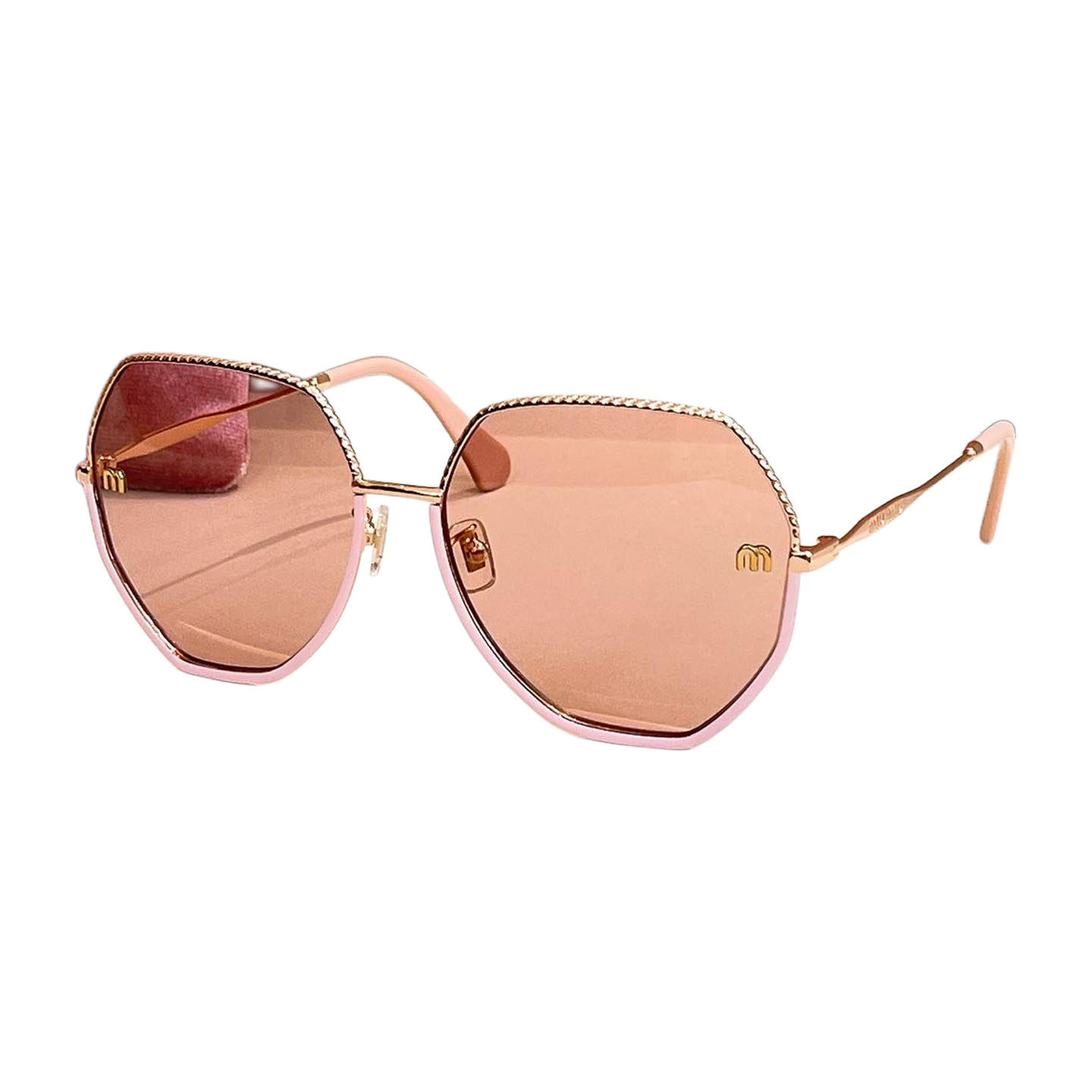 Miu Miu glasses coral/tawny/eggplant/blue orange/black color Size 58口17-140