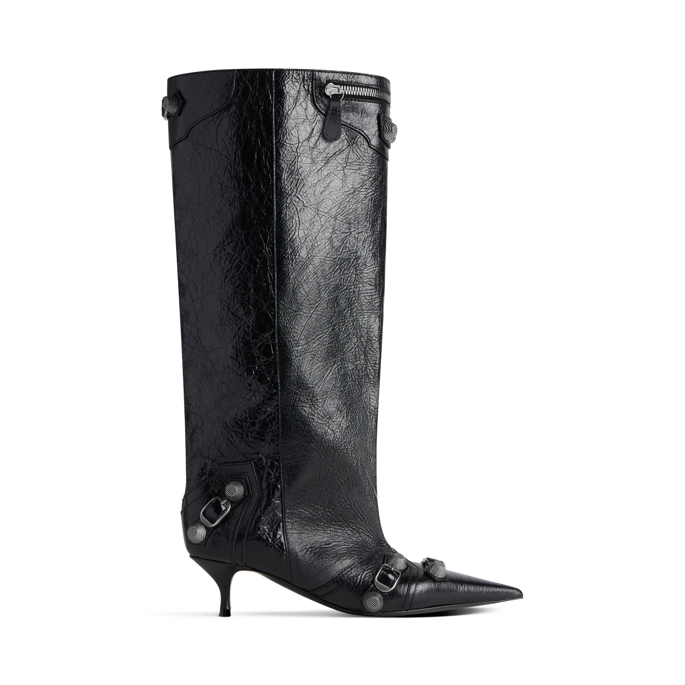 BALENCIAGA CAGOLE WIDE 50mm Ankle Boots