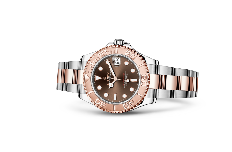 Rolex Yacht-Master 37 Oyster 37 mm Oystersteel and Everose gold Chocolate dial M268621-0003
