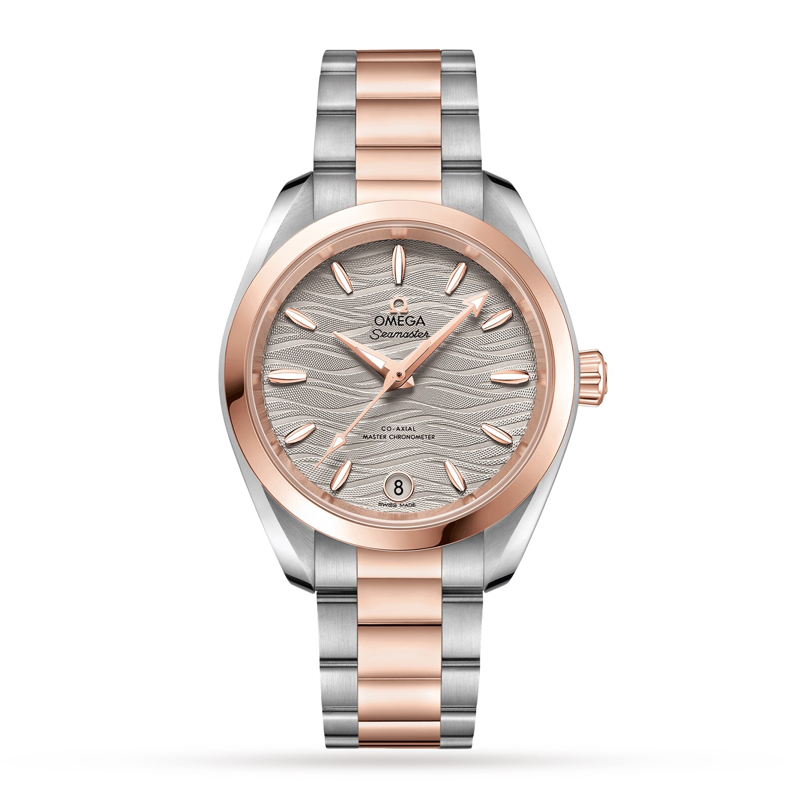 Omega Seamaster Aqua Terra Co Axial Master Chronometer 34mm Ladies Watch O22020342006001