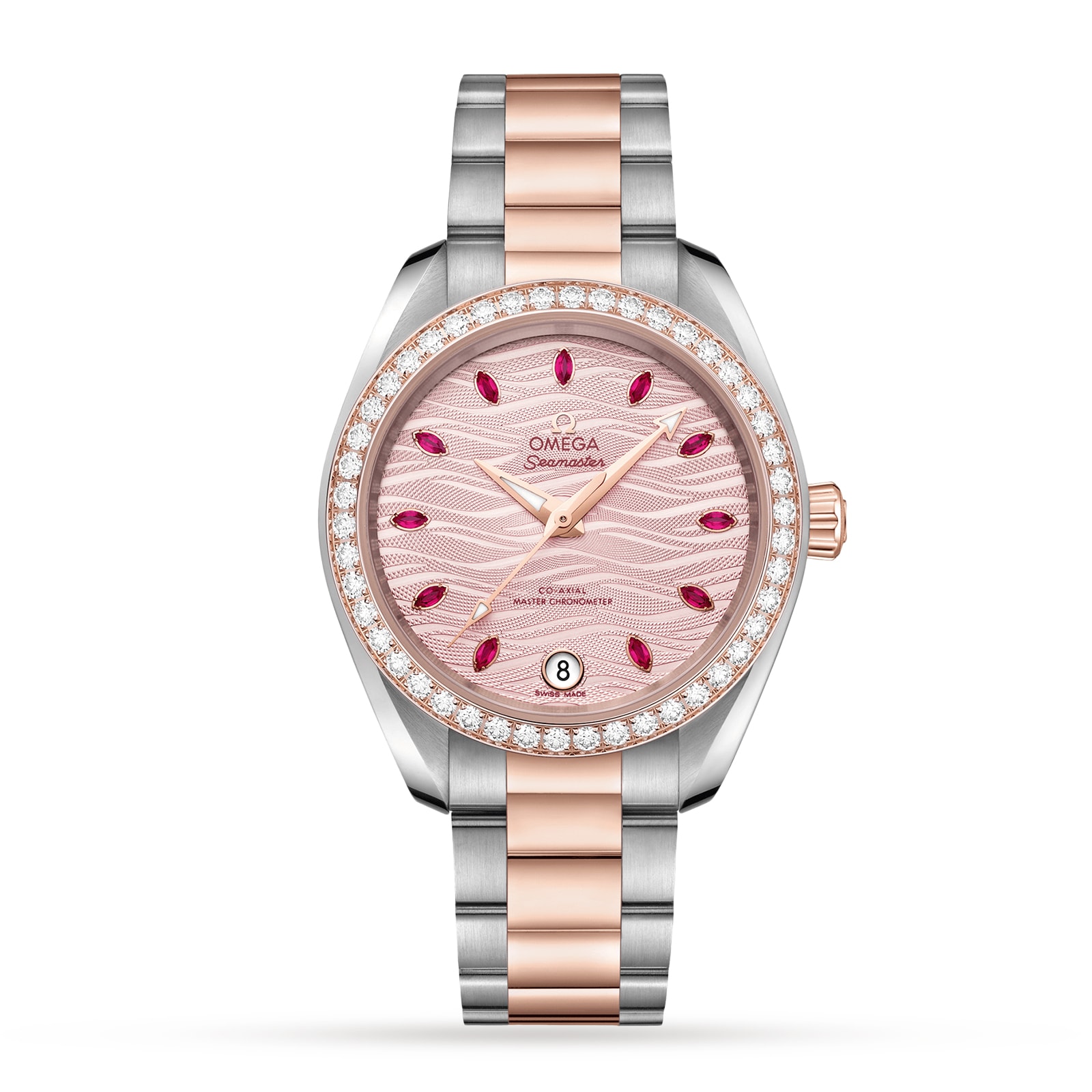 Omega Seamaster Aqua Terra 150M Co Axial Master Chronometer 34mm Ladies Watch O22025342060001