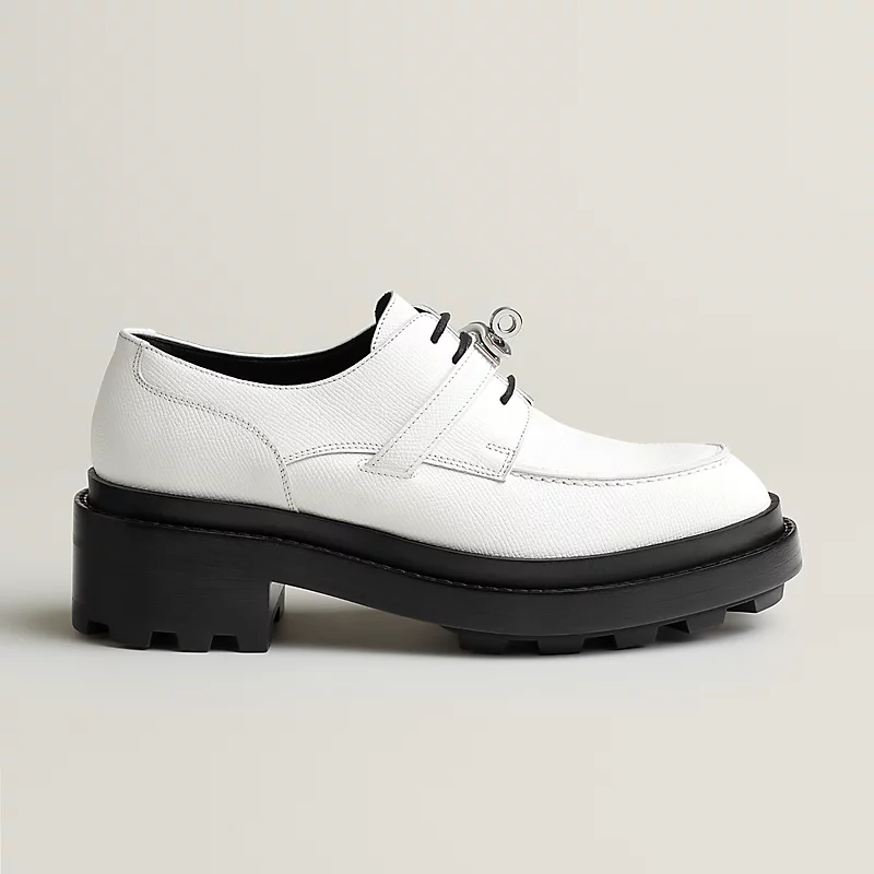 HERMES First white Loafers