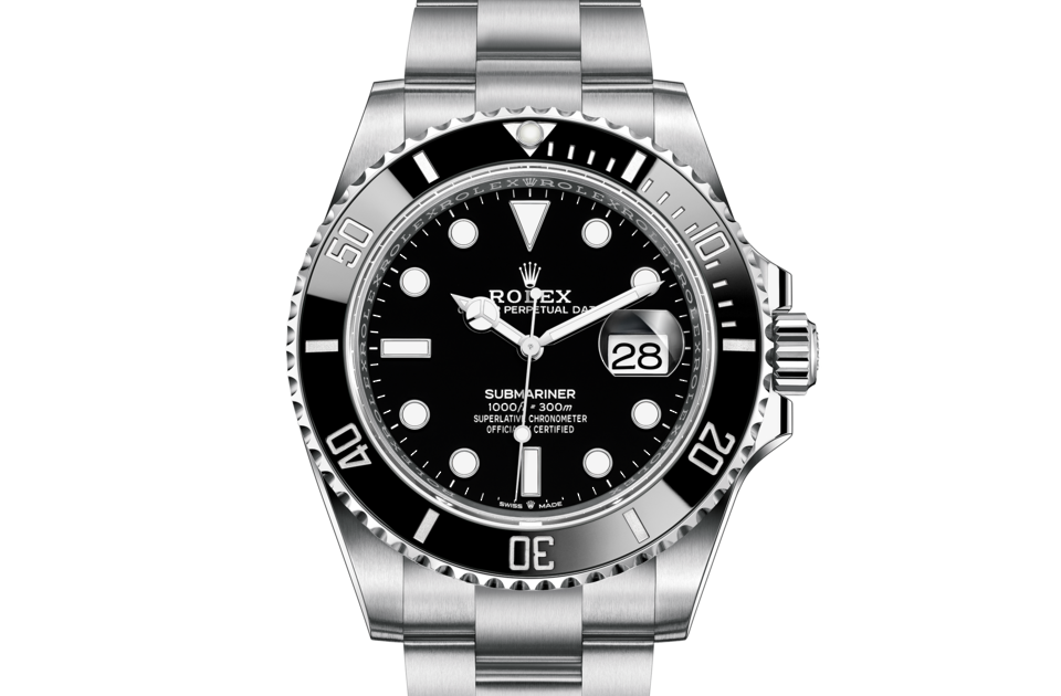 Rolex Submariner Date Oyster 41 mm Oystersteel Black dial M126610LN-0001