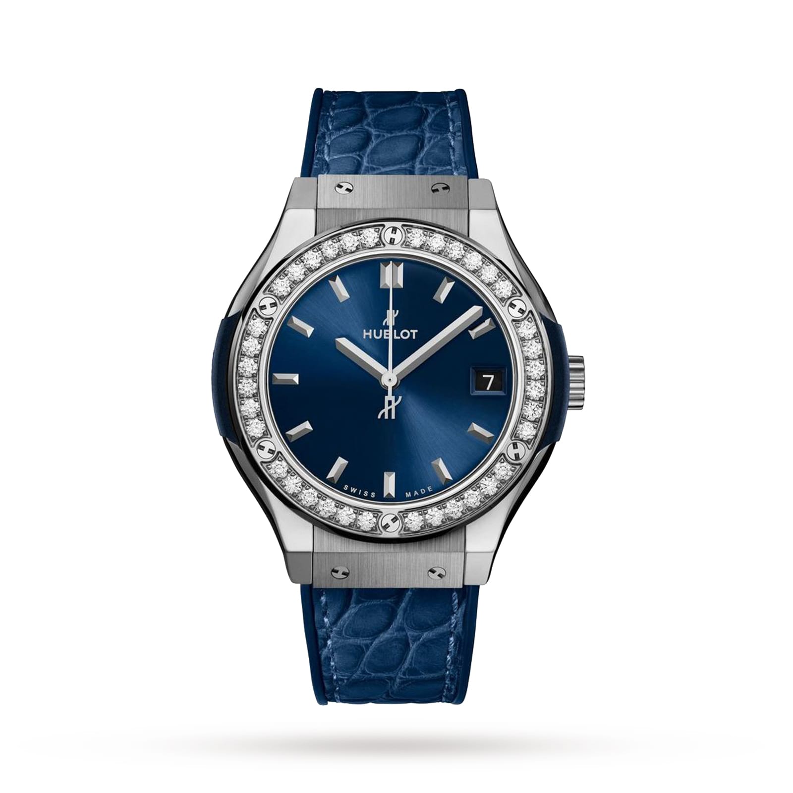 Hublot Classic Fusion Diamond 33mm Ladies Watch 581.NX.7170.LR.1104