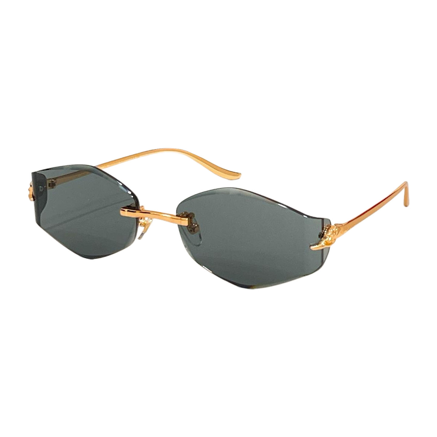 Cartier glasses black/red/blue/eggplant/tawny/purple color Size 59口18-135