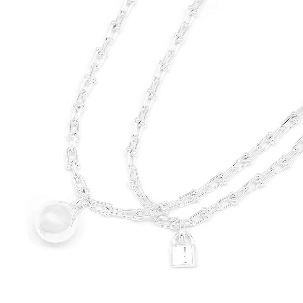 TIFFANY&Co. Hardware Small Wrap Necklace