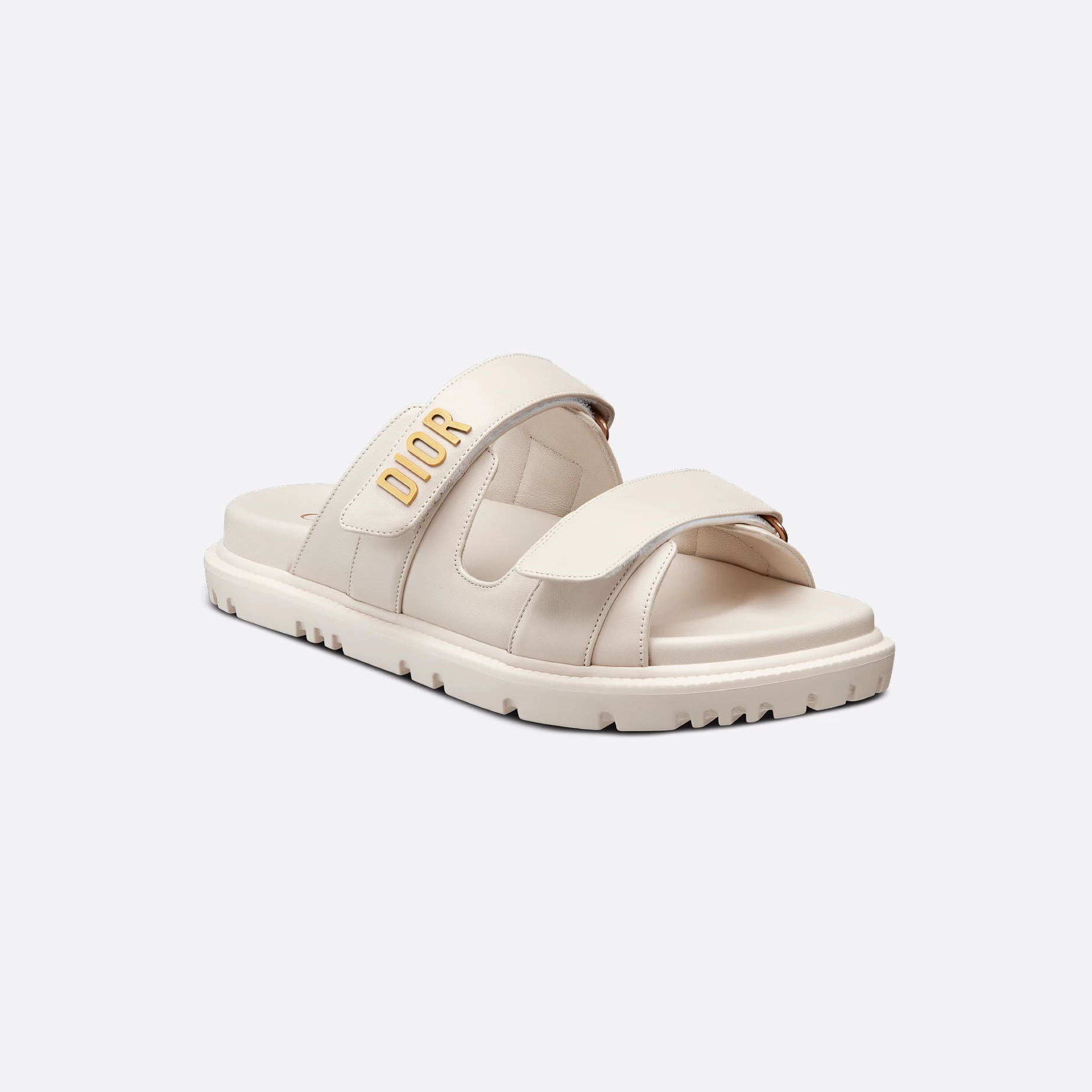 Dior white thick bottom Slippers