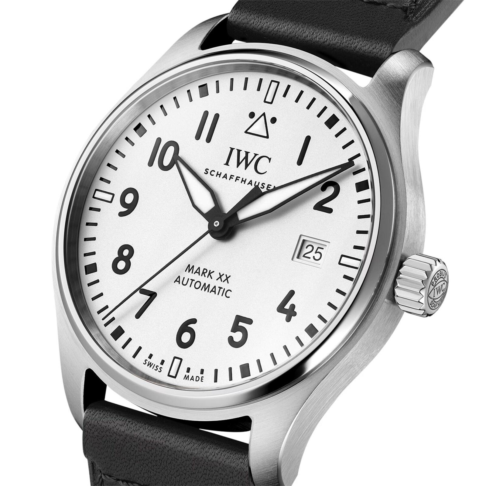IWC Pilot Mark XX 40mm Mens Watch White IW328207