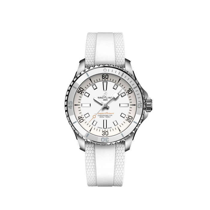 Breitling Superocean Automatic 36 Stainless steel White A17377211A1S1