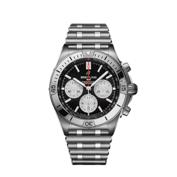 Breitling Chronomat B01 42 Stainless steel Black AB0134101B1A1