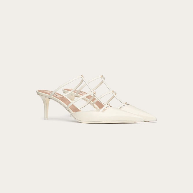 VALENTINO Calf leather heels (6cm high heel)