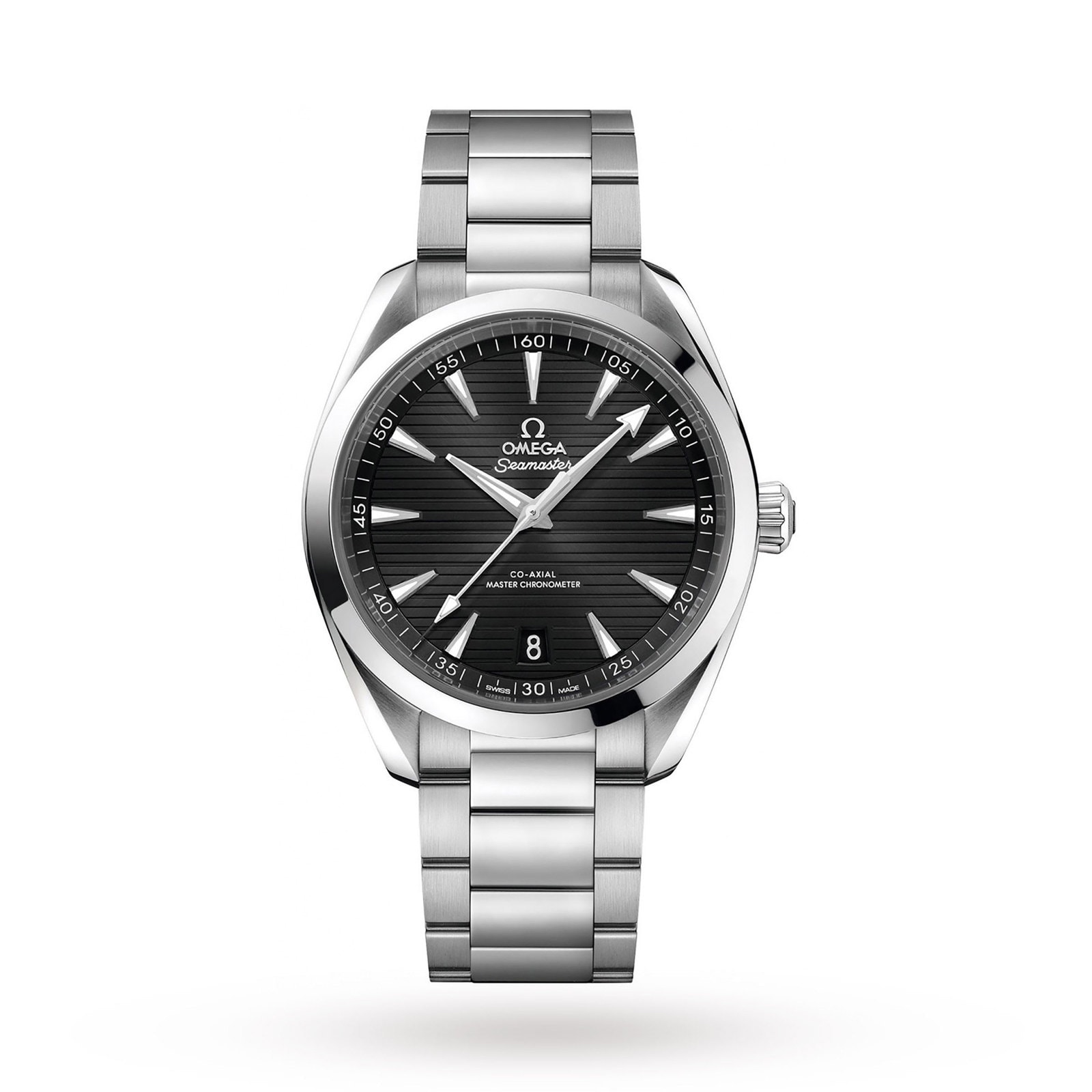 Omega Seamaster Aqua Terra 150M Mens Black Dial 41mm Automatic Co Axial Watch O22010412101001